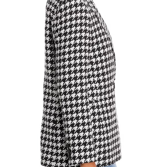 Anine Bing Black and White Houndstooth Blazer, Size XS-S - Picture 4 of 16